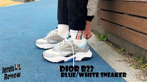 dior b22 white red blue|dior b22 baby blue.